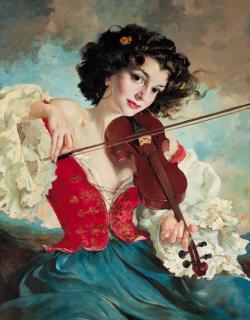 Maria Szantho - The gypsy fiddler