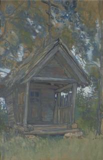 Maria Vasil\'evna Iakunchikova - A chapel in Nara