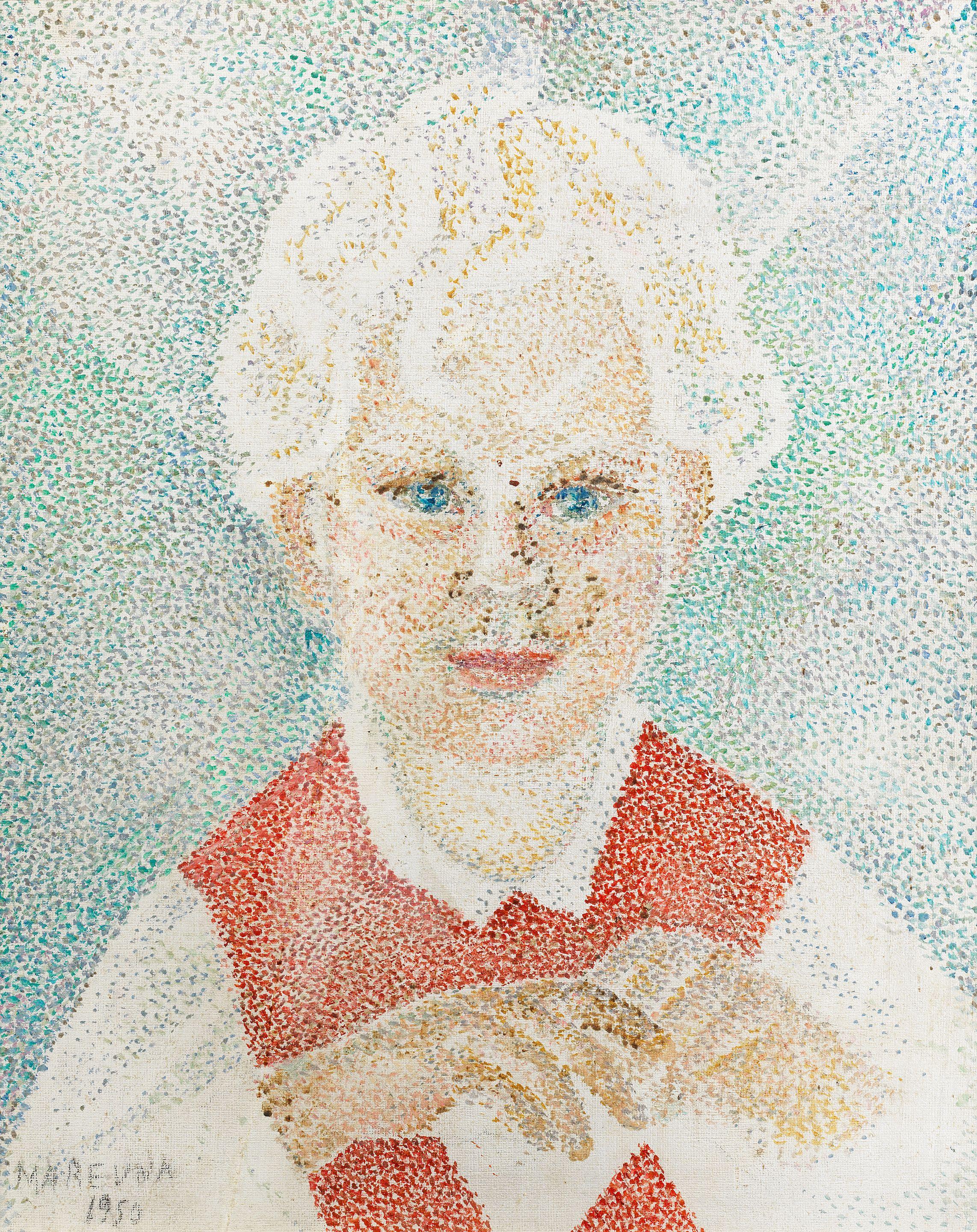 Maria Vorobieva - Portrait Of A Boy With Fair Hair