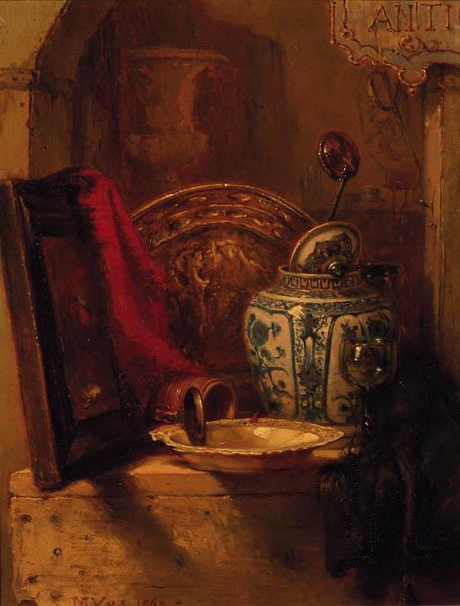 Maria Vos - The antique shop