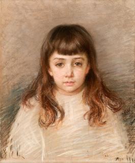 Maria Wiik - A Young Girl.