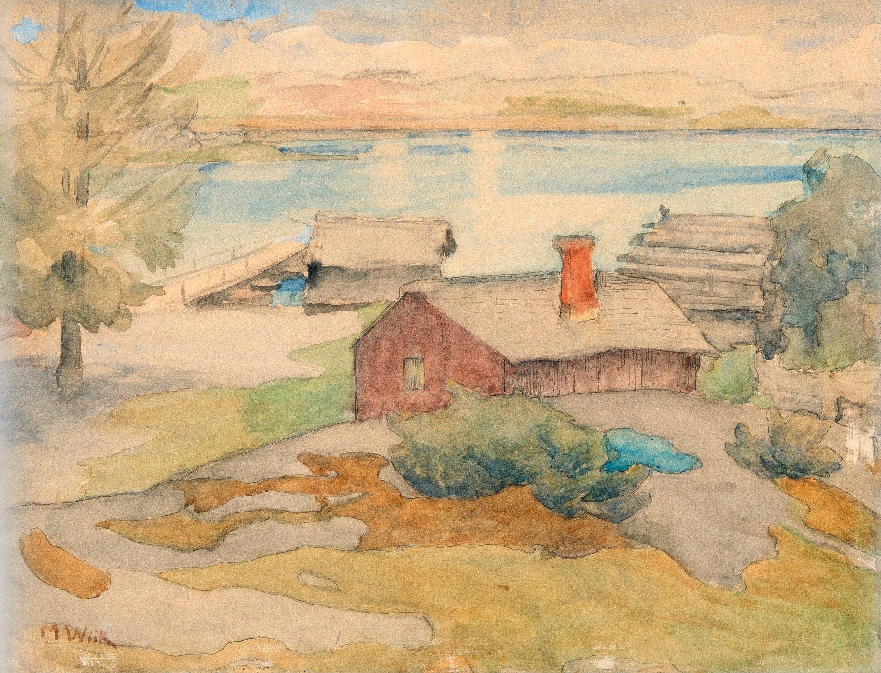 Maria Wiik - Cottage In The Archipelago.