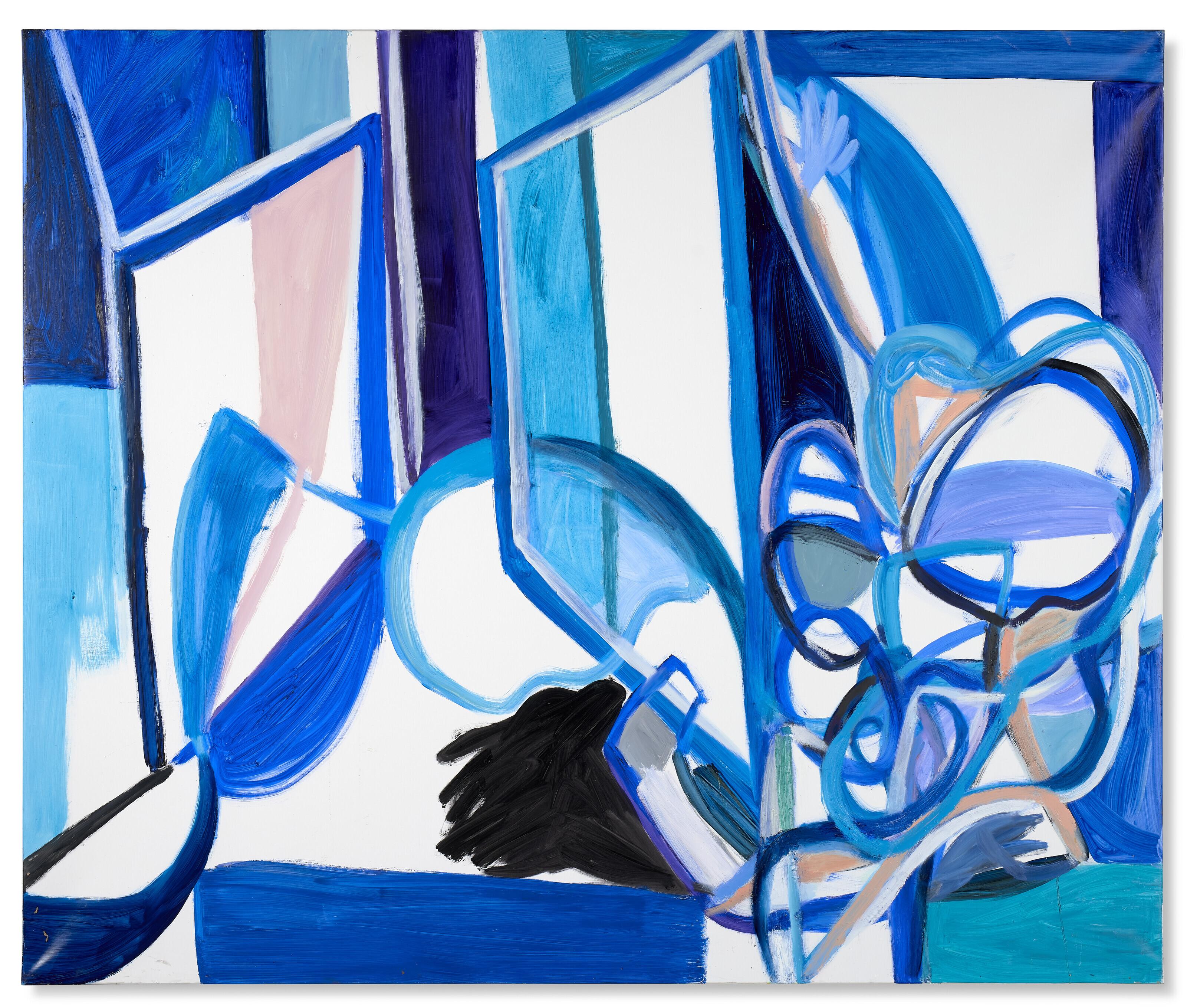 Maria Zerres - Frau in Blau