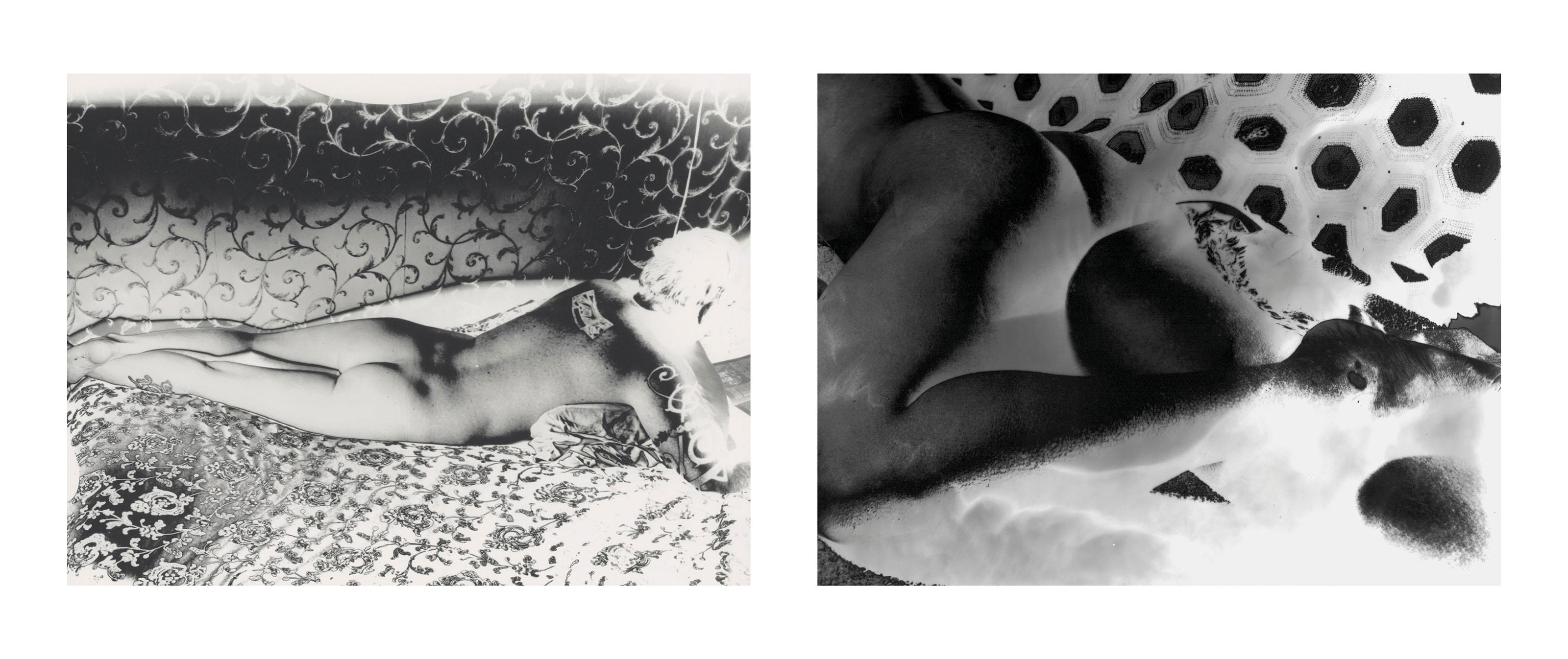 Mariah Robertson - (i) Untitled Nude (Knit) (ii) Untitled Nude (Double Floral)