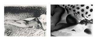 Mariah Robertson - (i) Untitled Nude (Knit) (ii) Untitled Nude (Double Floral)