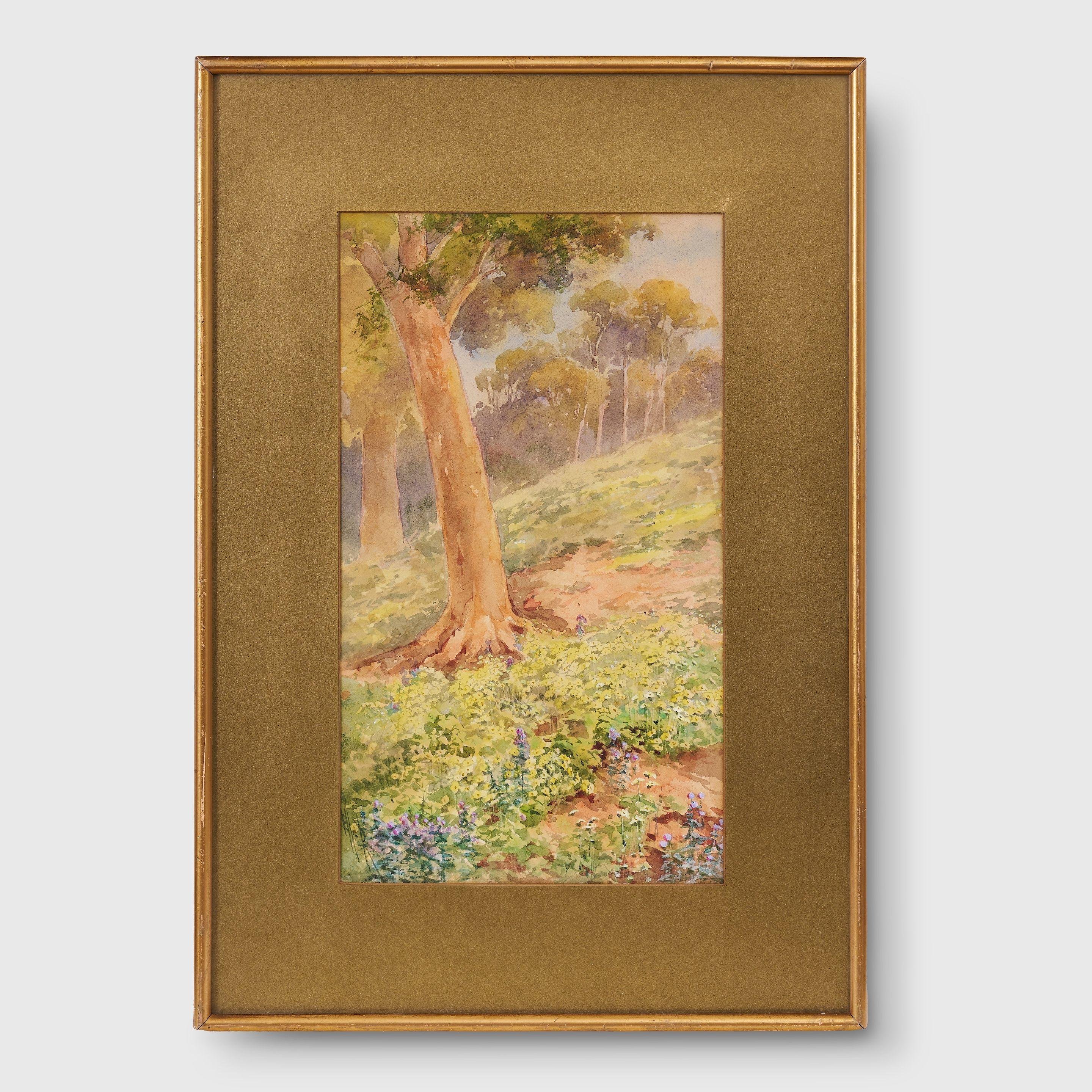 Marian Ellis Rowan - Landscape with Trees