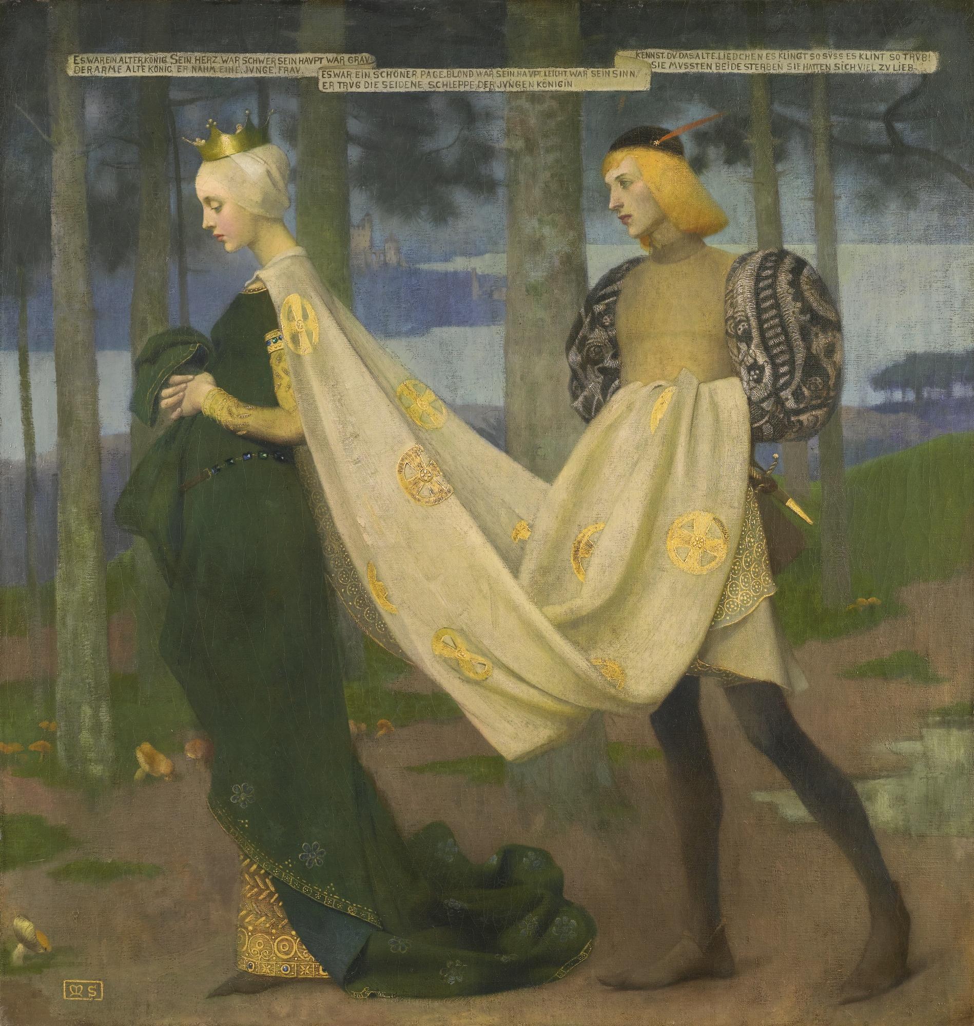 Marianne Stokes - The Queen And The Page