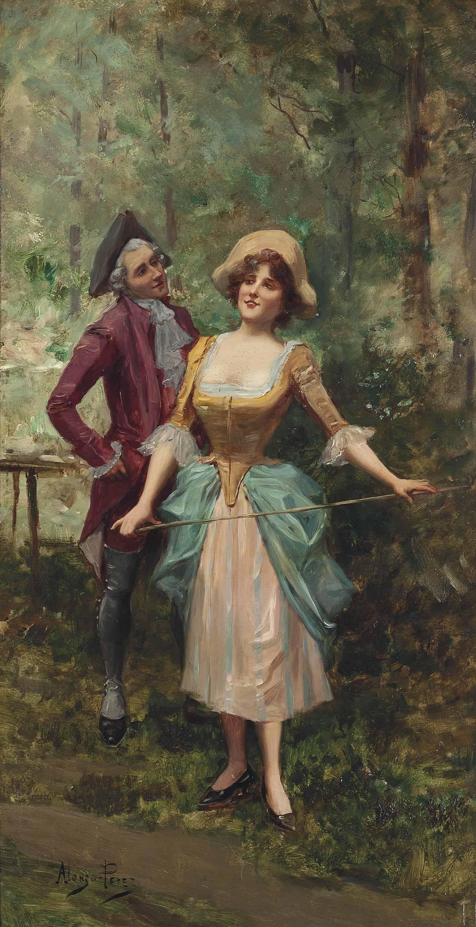 Mariano Alonso Pérez - The courtship