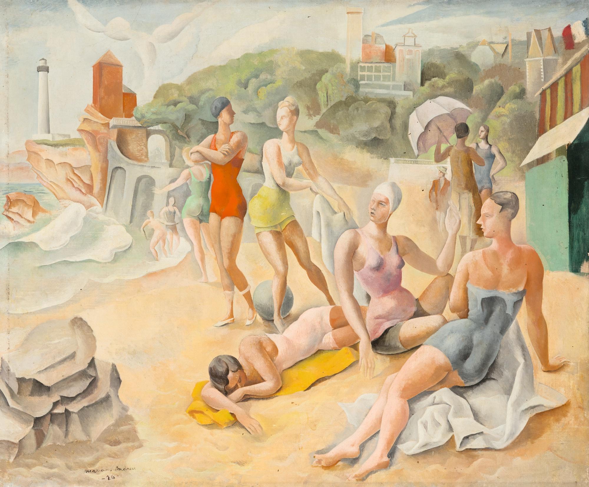 Mariano Andreu - Biarritz Plage