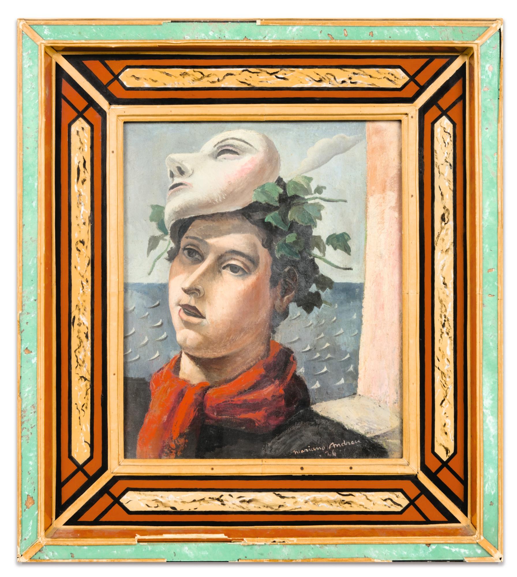 Mariano Andreu - Jeune Homme Au Masque