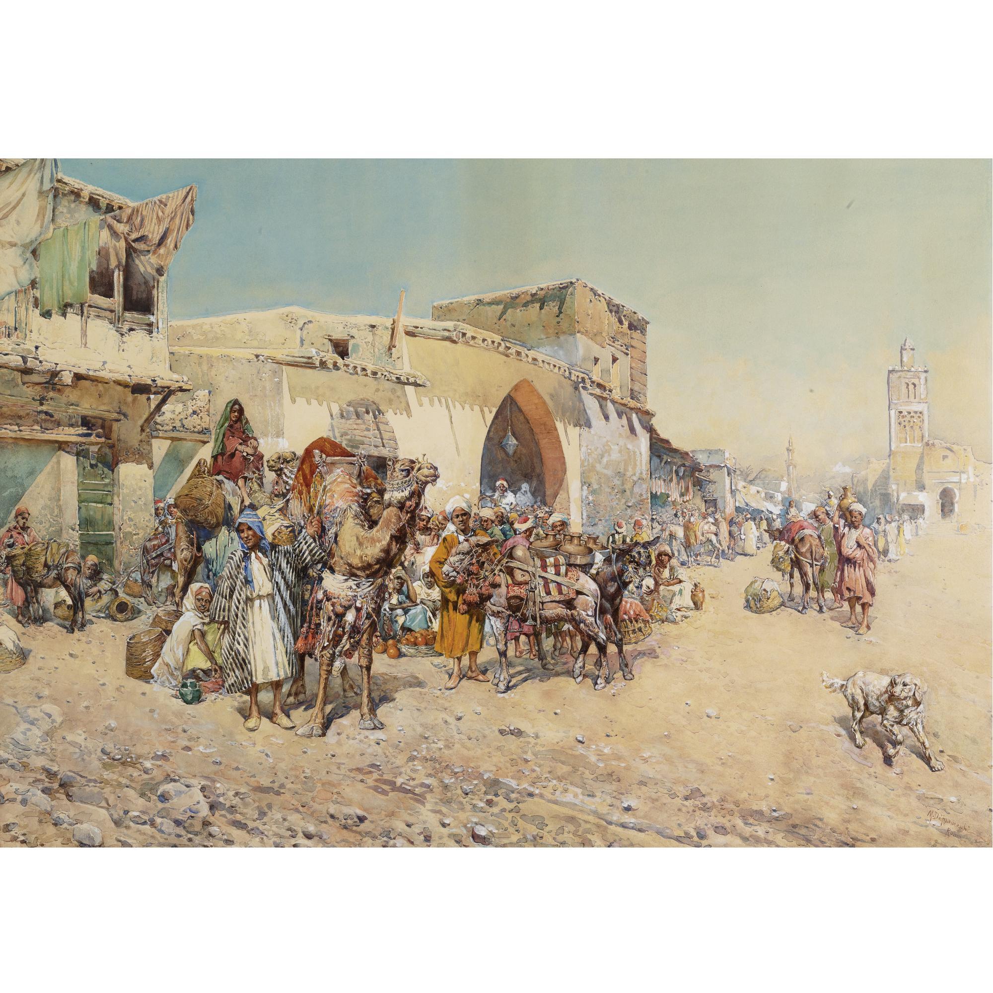 Mariano De Franceschi - An Arab Market