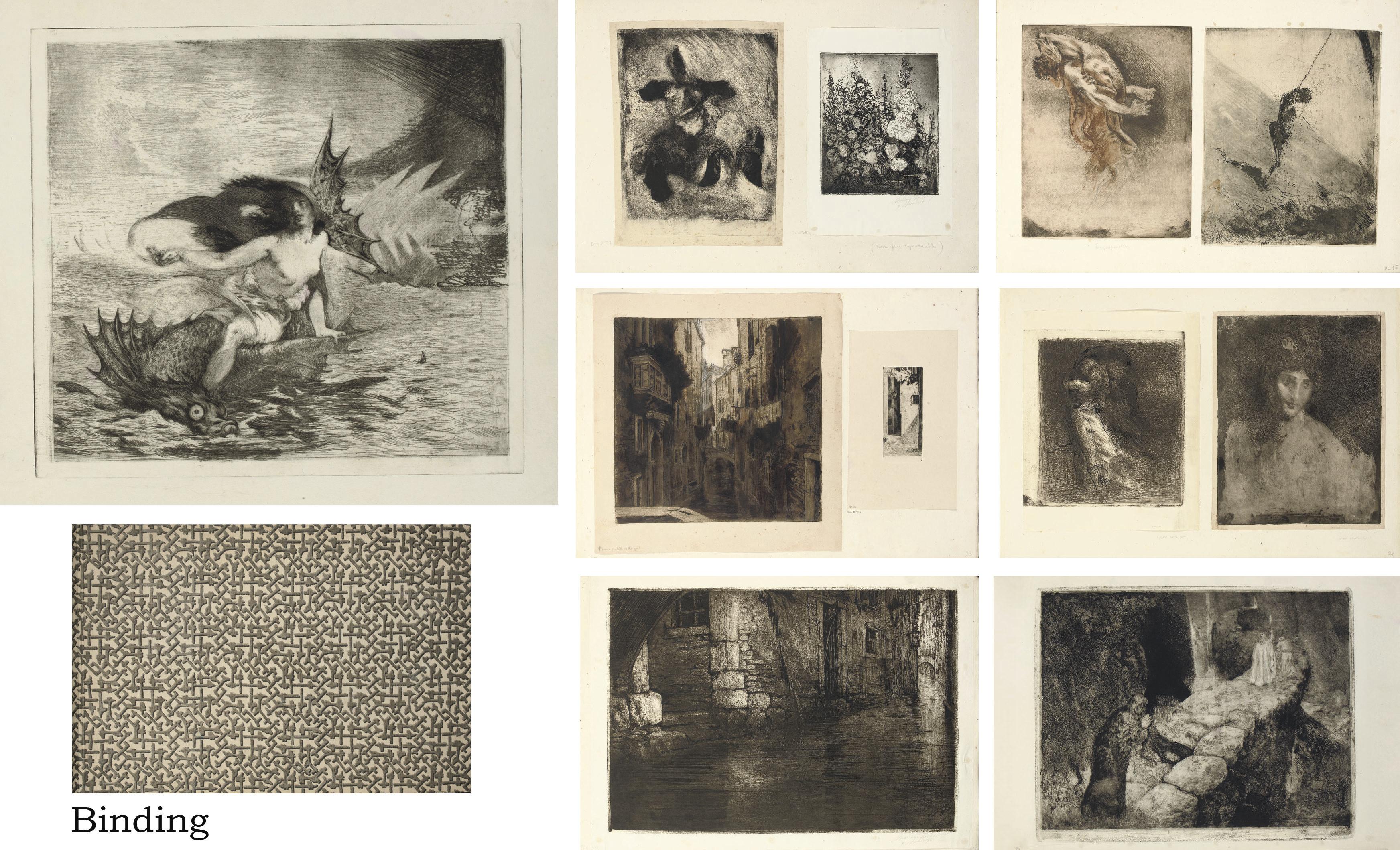 Mariano Fortuny y Madrazo - An important album of prints