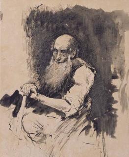 Mariano Fortuny y Marsal - Old Man