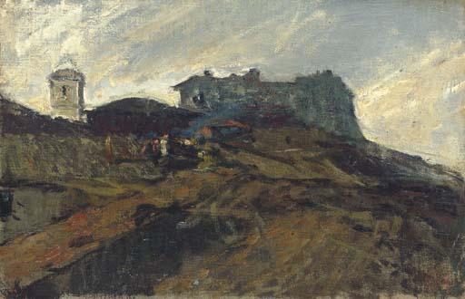 Mariano Fortuny Y Marsal - Una Casa En El Campo Español