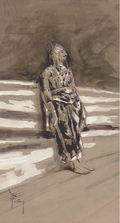 Mariano José Maria Bernardo Fortuny y Carbs - A Moorish guard