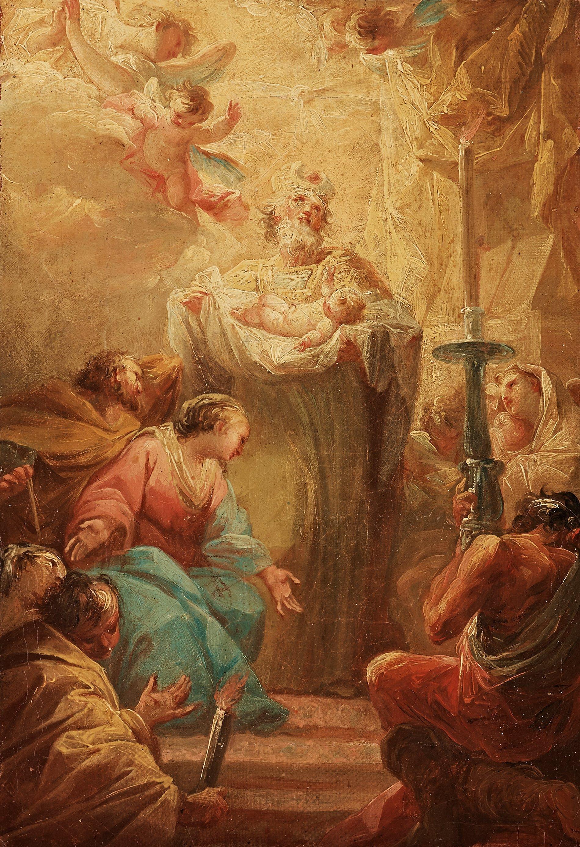 Mariano Rossi - Presentation in the Temple