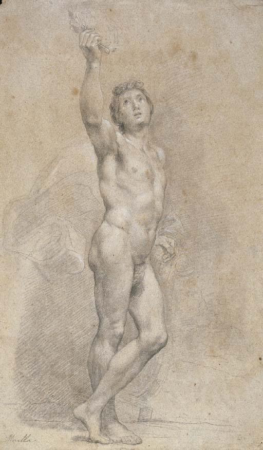 Mariano Salvador Maella - Desnudo Masculino