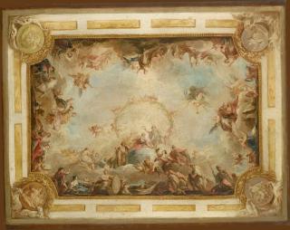 Mariano Salvador Maella - L\'Apothéose D\'Hadrien: Projet Pour Le Plafond Du Palais Royal De Madrid
