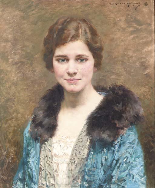 Marie Aimèe Lucas-Robiquet - A Portrait of Catherine Woodruff