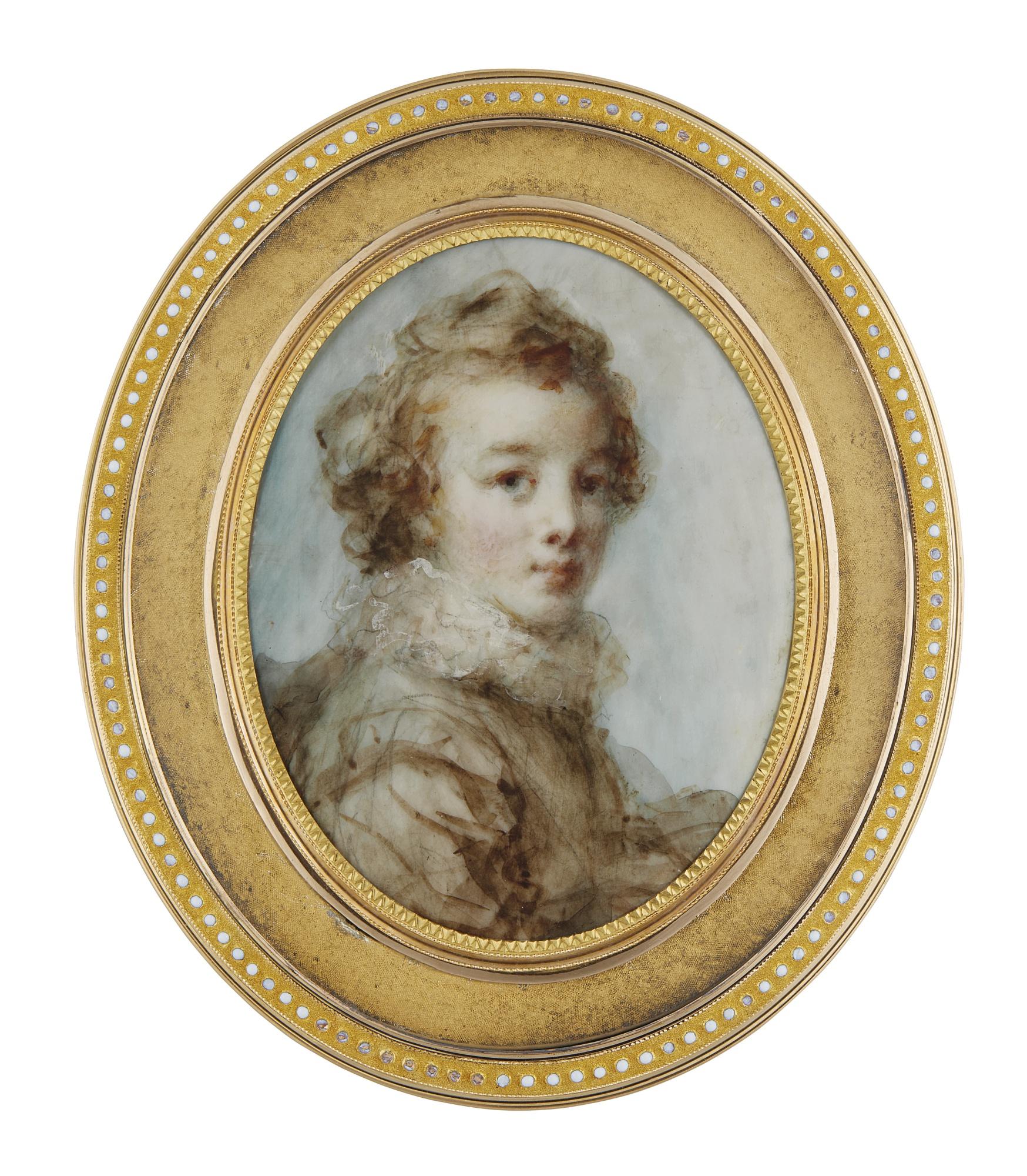 Marie-Anne Fragonard, Née Gérard - Portrait Of A Boy, Circa 1780