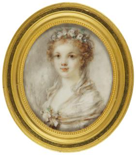 Marie-Anne Fragonard, Née Gérard - Portrait Of A Lady, Circa 1780