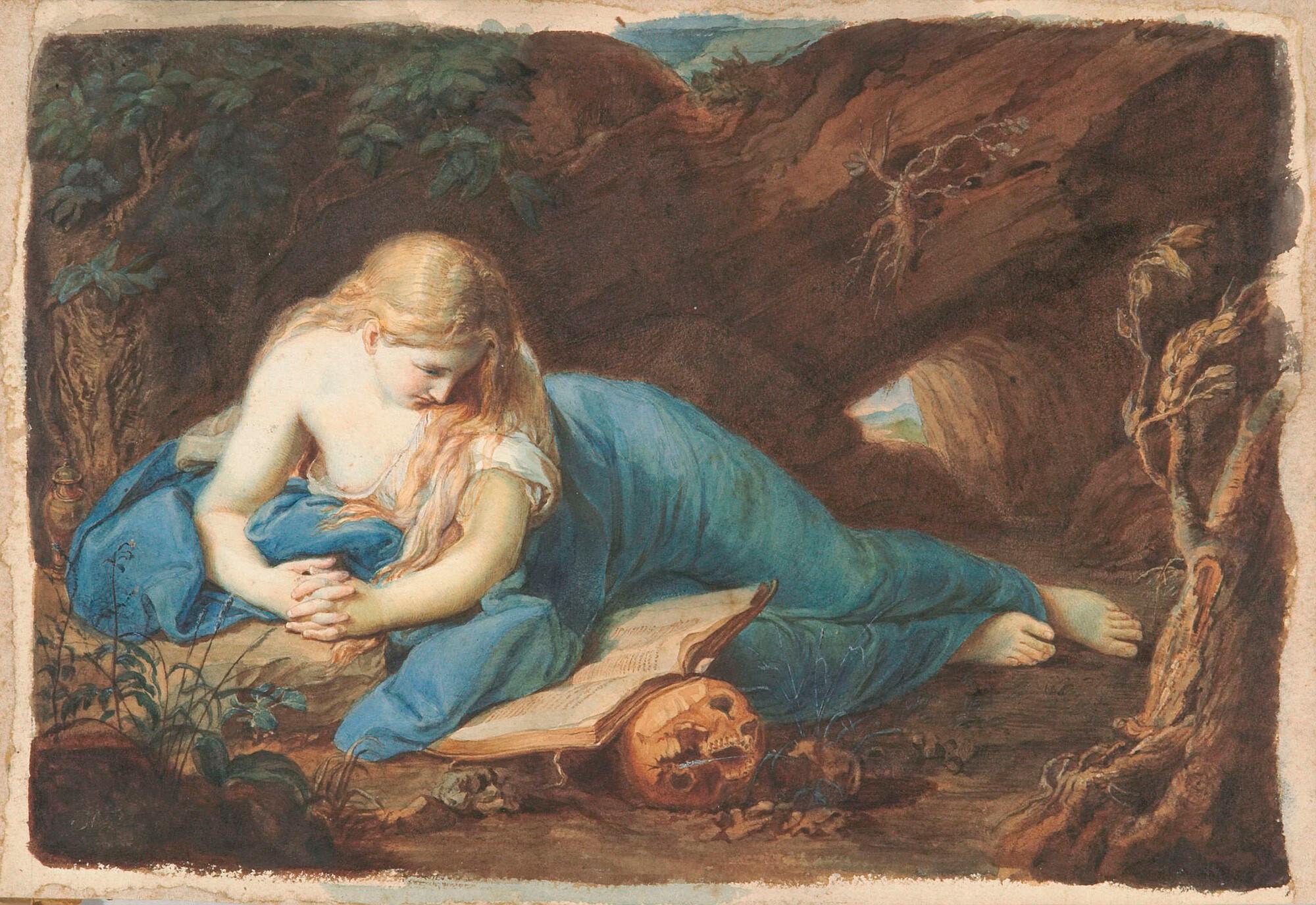 Marie Ellenrieder - Büßende Maria Magdalena.