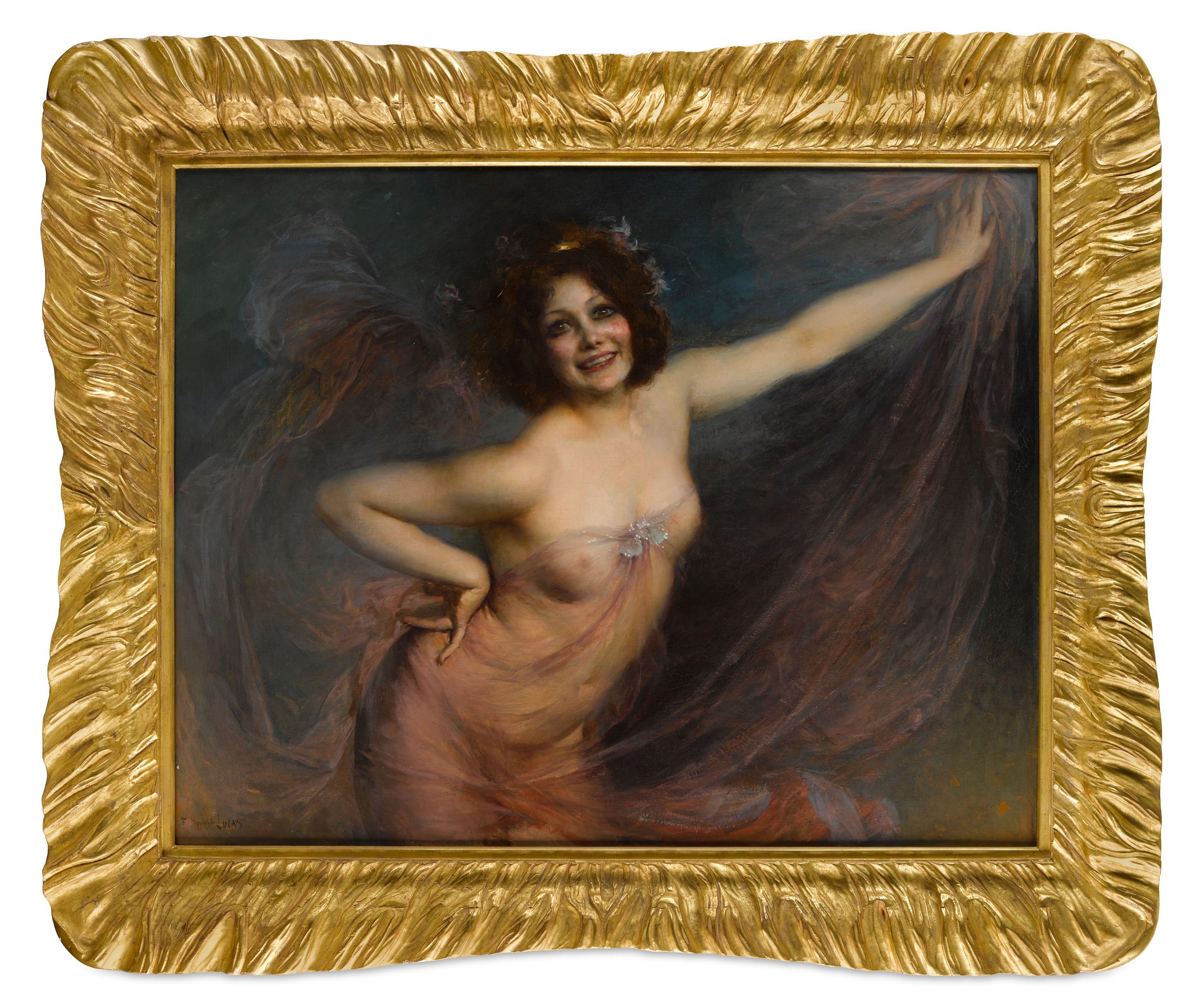 Marie Félix Hippolyte-Lucas - A portrait of Loie Fuller