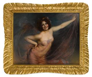 Marie Félix Hippolyte-Lucas - A portrait of Loie Fuller
