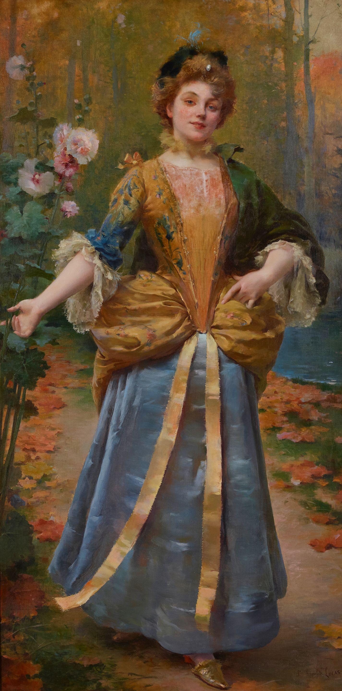 Marie Félix Hippolyte-Lucas - A stroll in the park