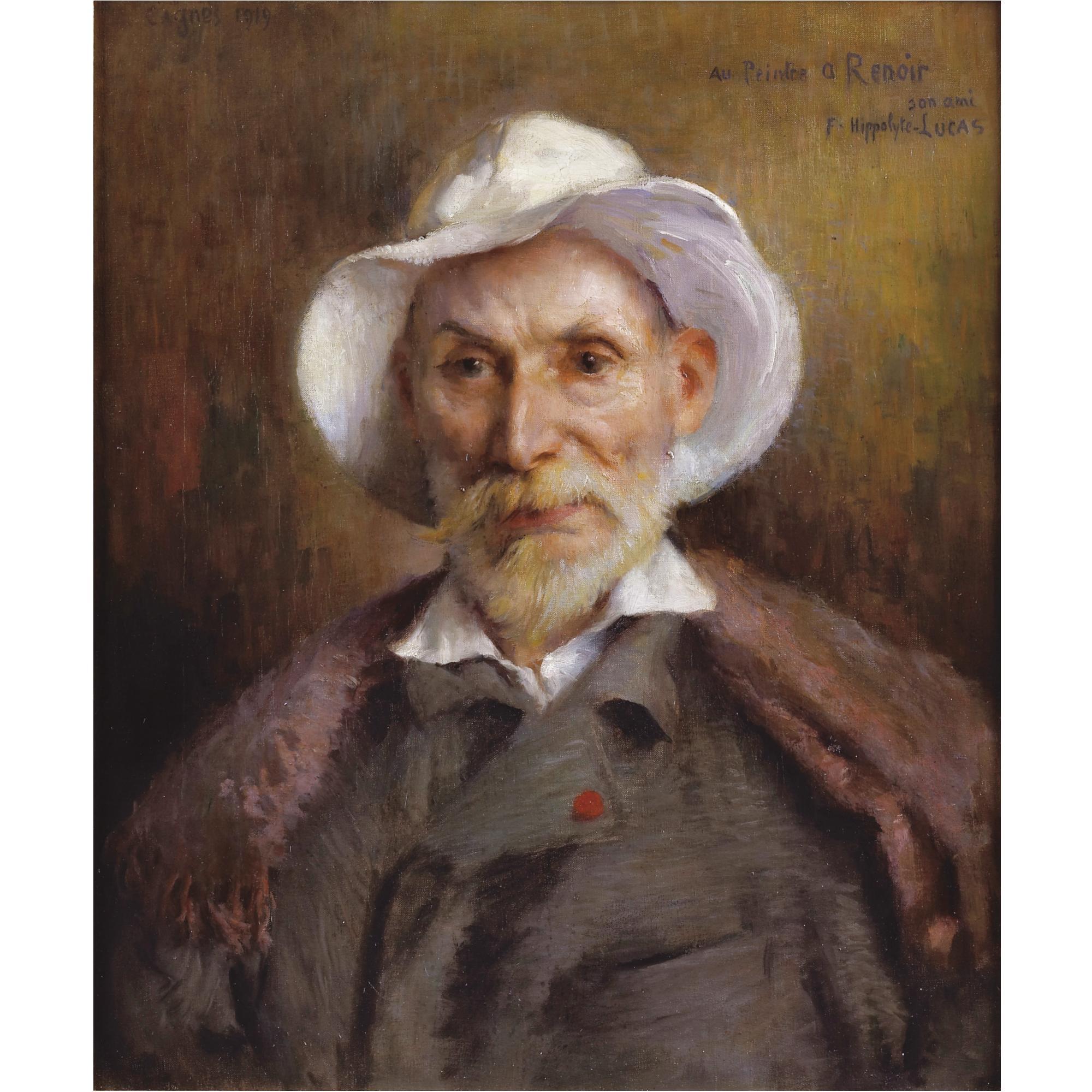 Marie-Félix Hippolyte-Lucas - Portrait De Renoir