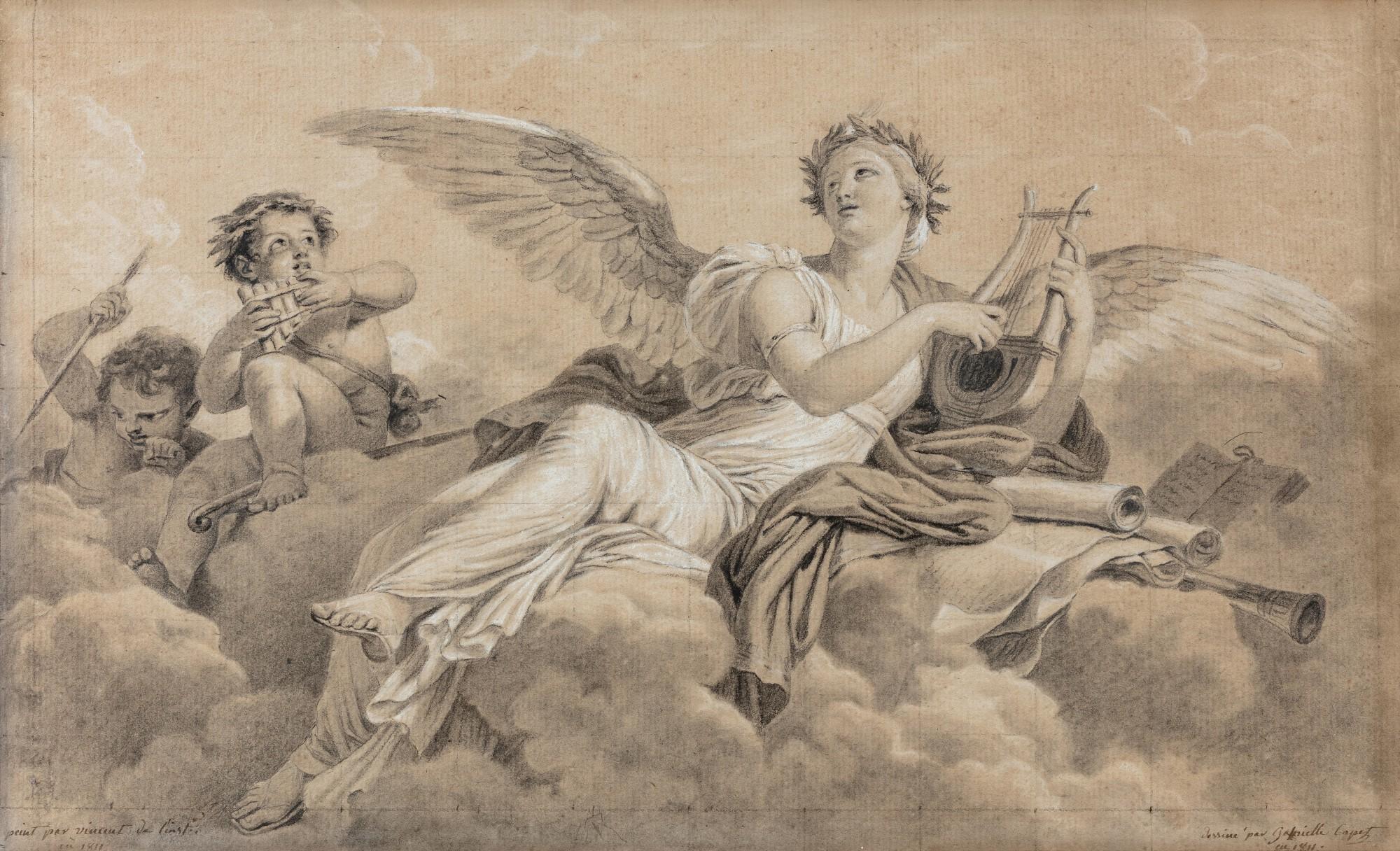 Marie-Gabrielle Capet - An Allegory of Poetry