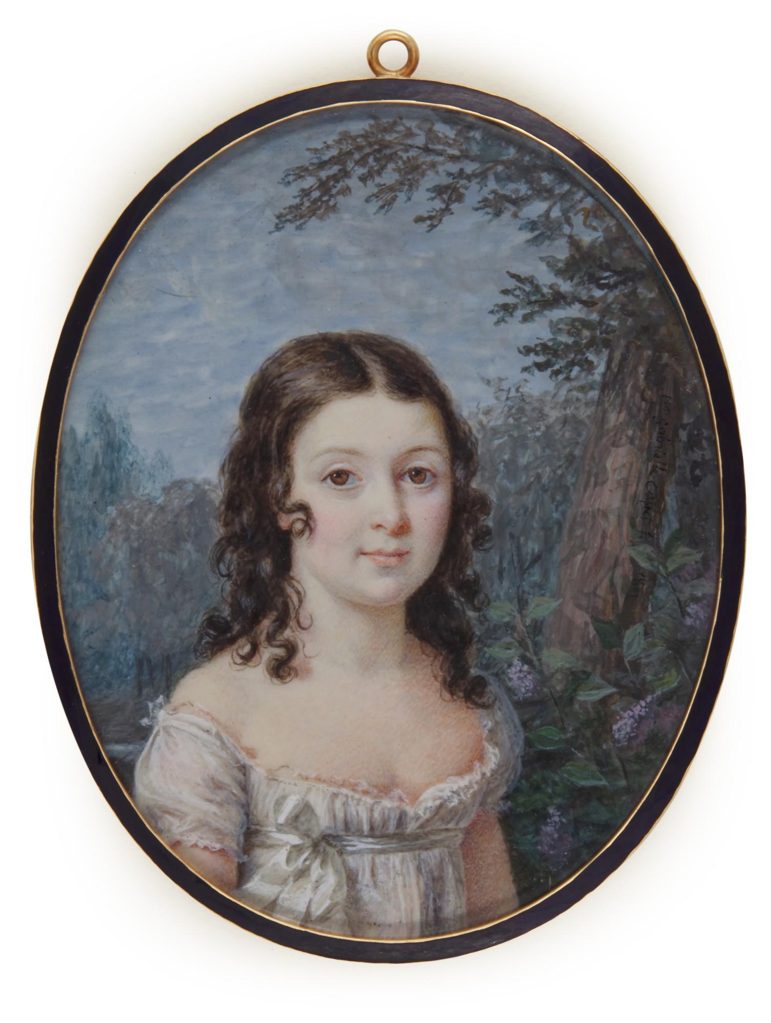 Marie-Gabrielle Capet - Portrait of a girl