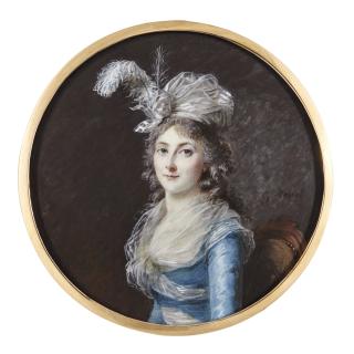 Marie-Gabrielle Capet - Portrait Of Adélaïde Labille-Guiard (1749-1803), Circa 1790