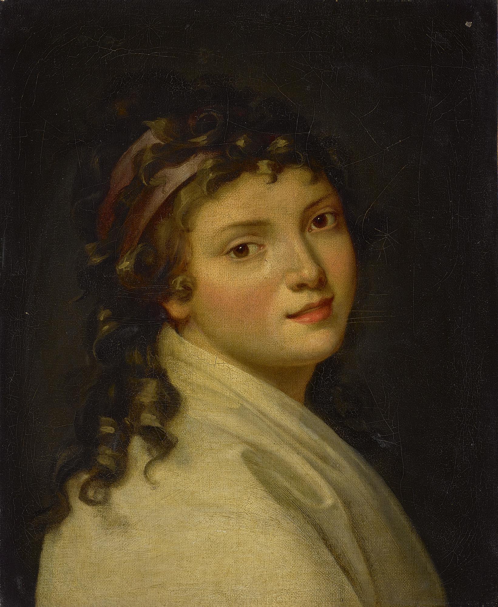 Marie-Geneviève Bouliard - Portrait Of A Woman, Bust Length