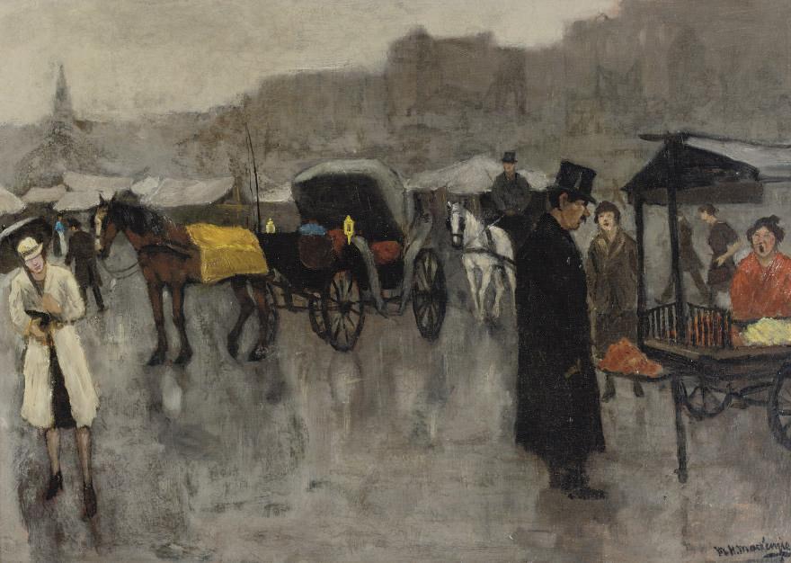 Marie Henri MacKenzie - Markt: a day in Amsterdam