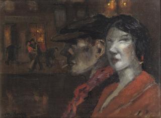 Marie Henri MacKenzie - Night time companion at the red light district, Amsterdam