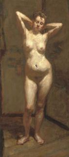 Marie Henrie MacKenzie - Standing Nude