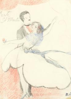 Marie Laurencin - Au Bal À La Porte Saint Martin