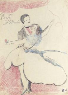 Marie Laurencin - Au Bal À la Porte Saint Martin