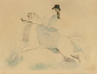 Marie Laurencin - Chrisine ou L\'Amazone (Marchesseau 153)