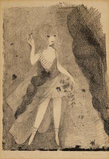 Marie Laurencin - Danseuse aux fleurs