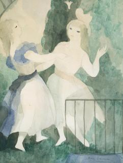 Marie Laurencin - Deux jeunes femmes