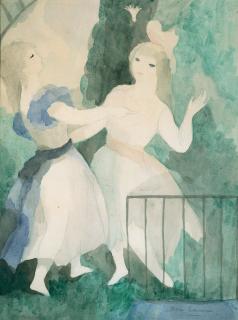 Marie Laurencin - Deux jeunes femmes