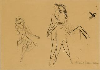Marie Laurencin - Étude pour La Bal Élégant ou La Danse à la Campagne