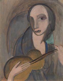 Marie Laurencin - Femme à la guitare