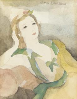 Marie Laurencin - Femme accoudée