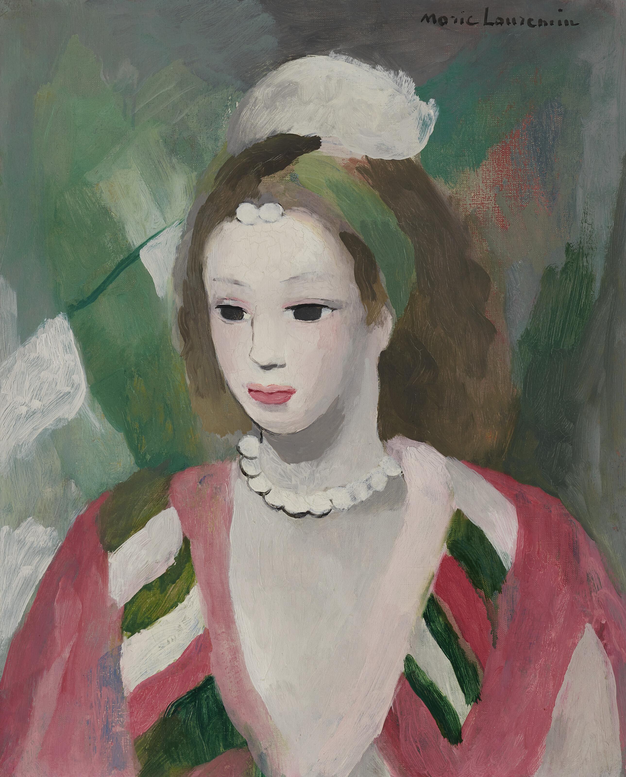 Marie Laurencin - Femme Aux Perles