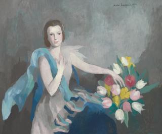 Marie Laurencin - Femme aux tulipes