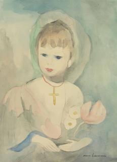 Marie Laurencin - Fillette portant une croix