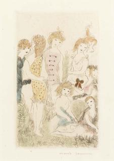 Marie Laurencin - Huit filles dans un Pré (M. 96)